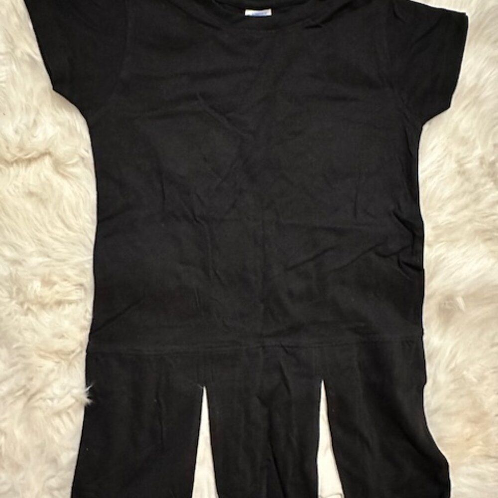 Black & White Cheer Jersey Dress 7466 Size 5/6 NWT Boutique
